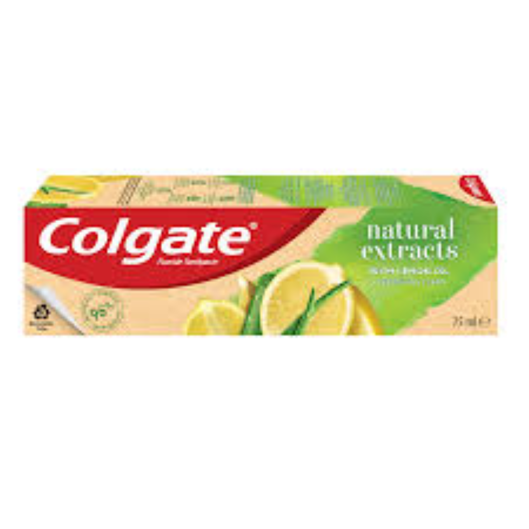 COLGATE NATURAL EXTRACTS LEMON 75ML